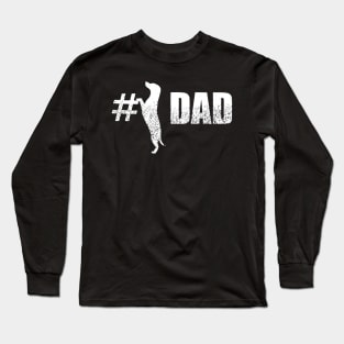 1 Dachshund Dad Fathers Day Gifts Long Sleeve T-Shirt